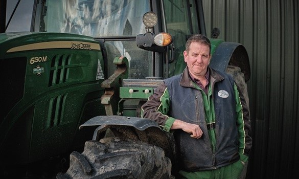 David Luxton at Newlands Farm